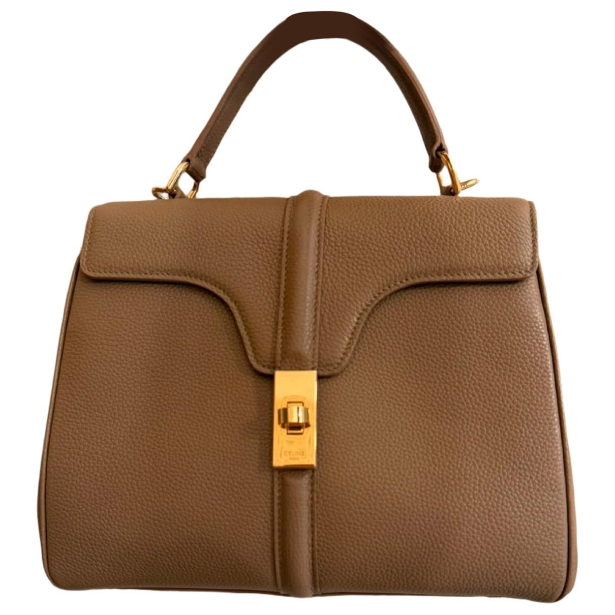 Sac 16 leather handbag
