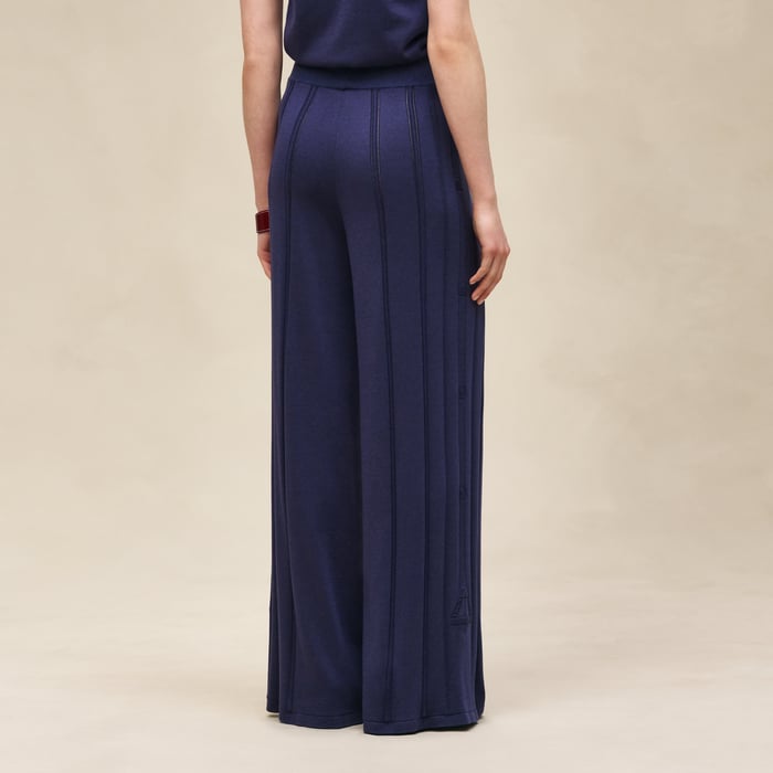 Bleu Abysse "Etriers Remix" Loose Fit Pants