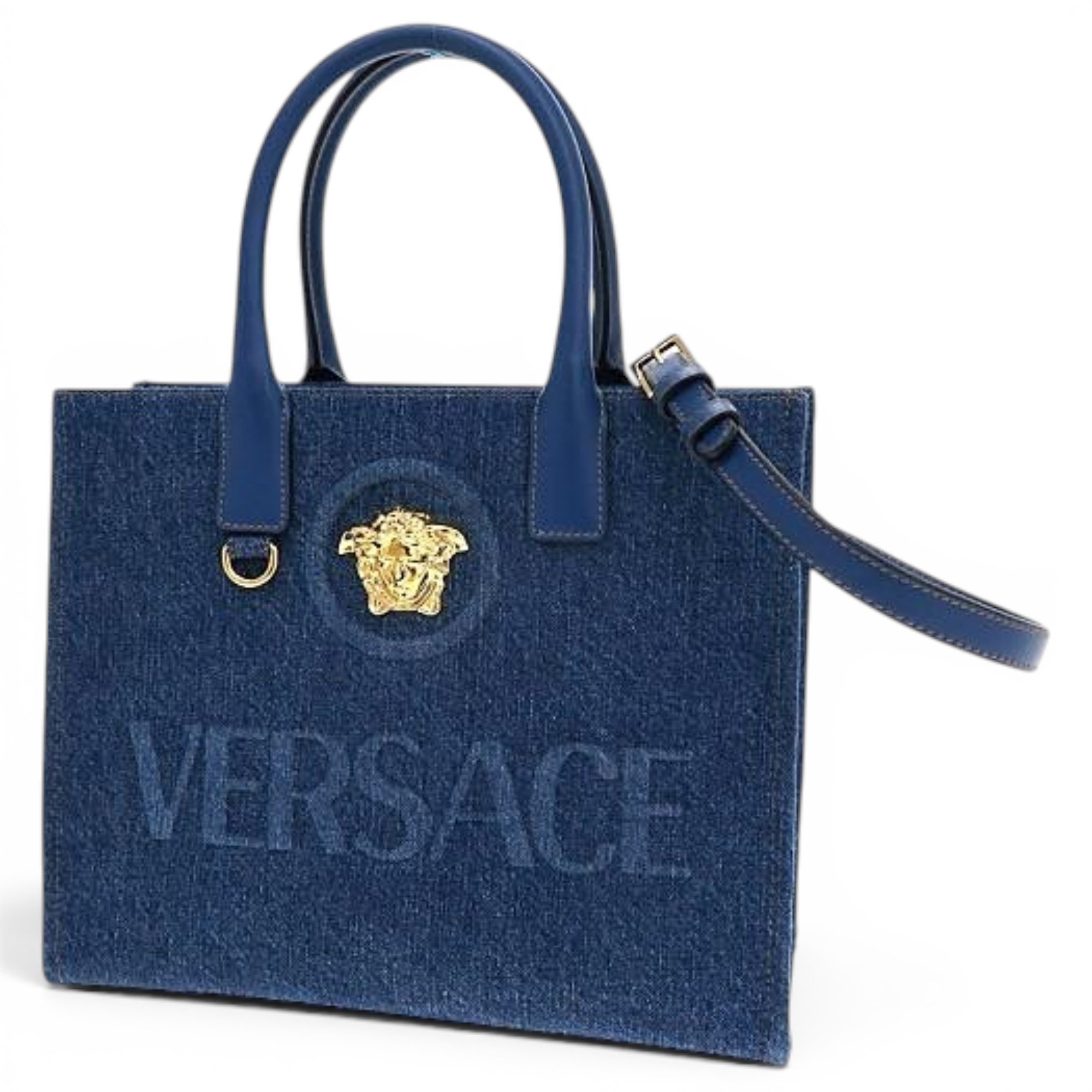 La Medusa leather tote
