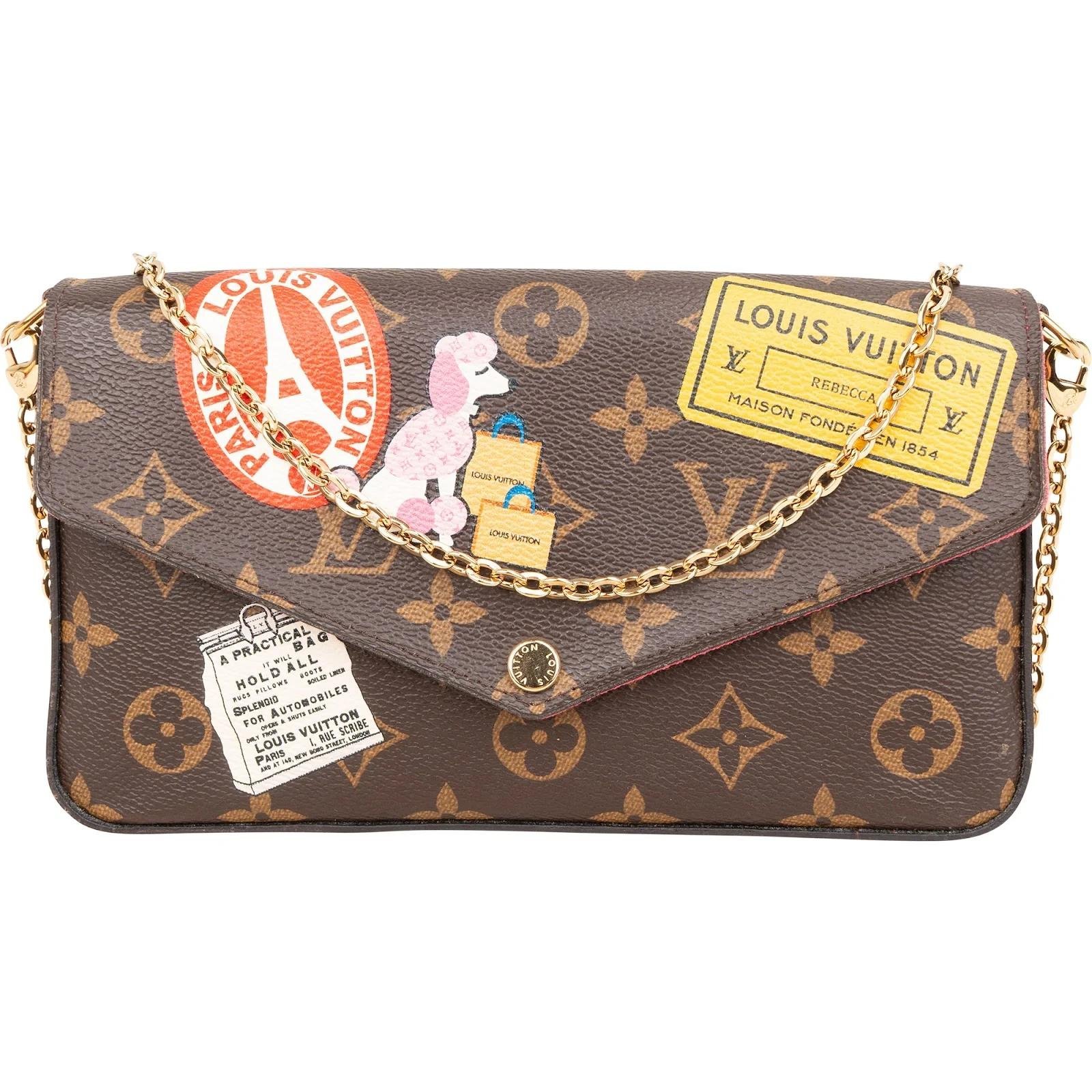 Félicie leather crossbody bag