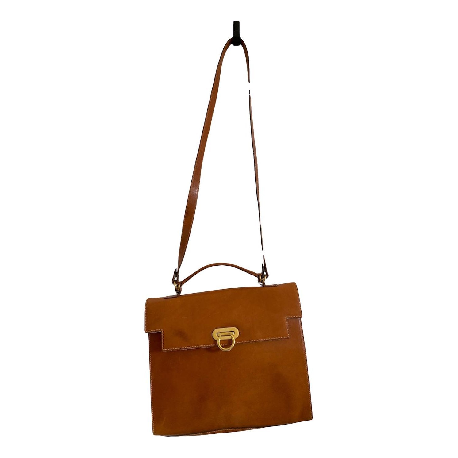 Vegan leather clutch bag