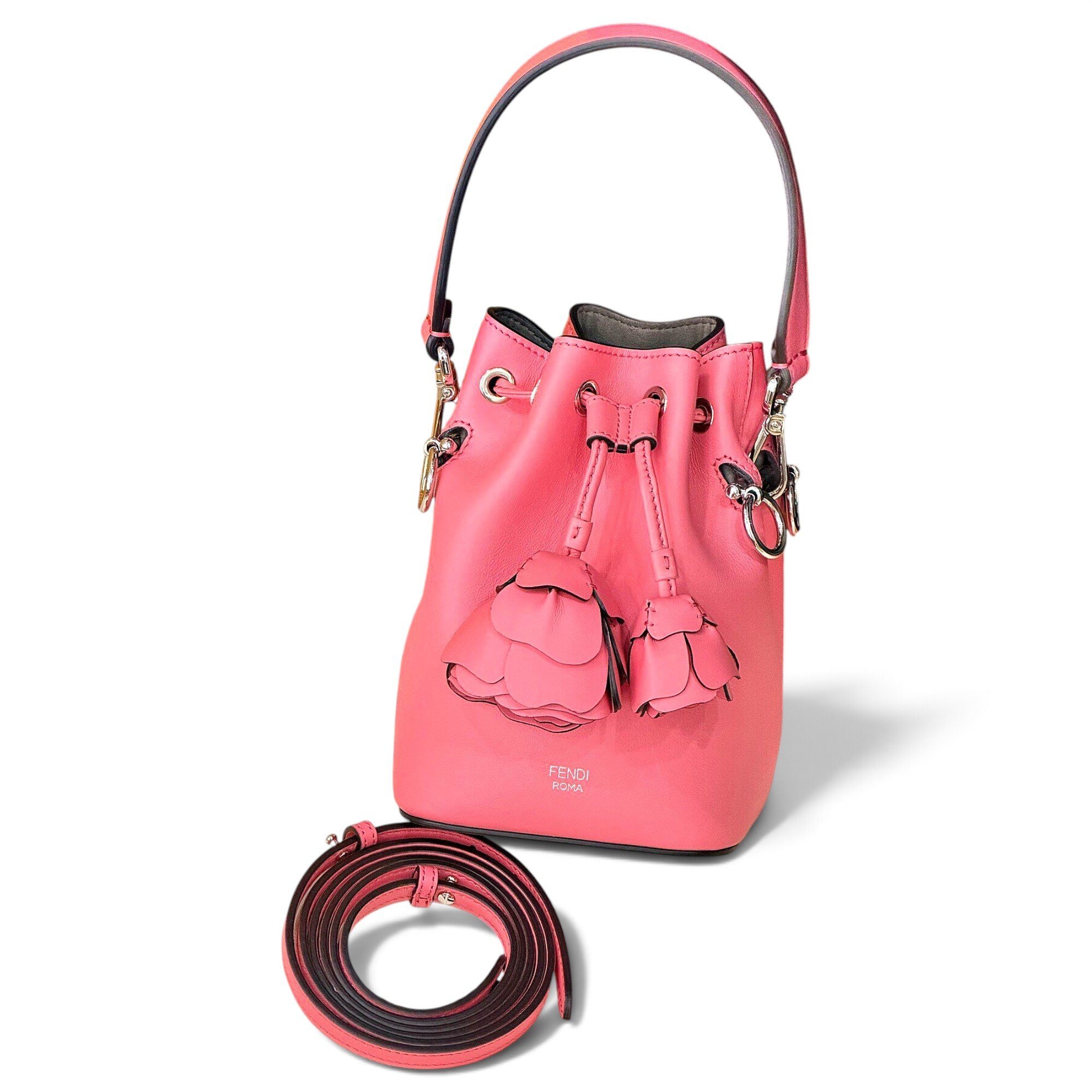 Mon Trésor leather crossbody bag