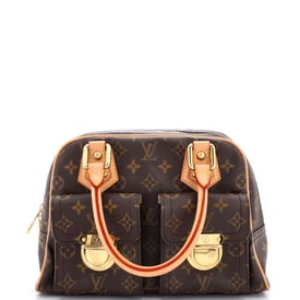 Louis Vuitton Manhattan Handbag Monogram Canvas PM