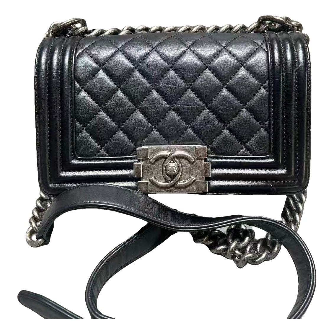 Boy leather handbag