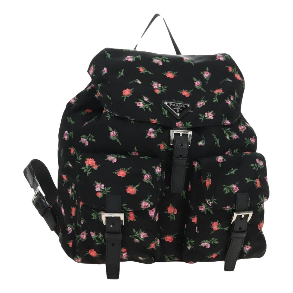 Leather backpack