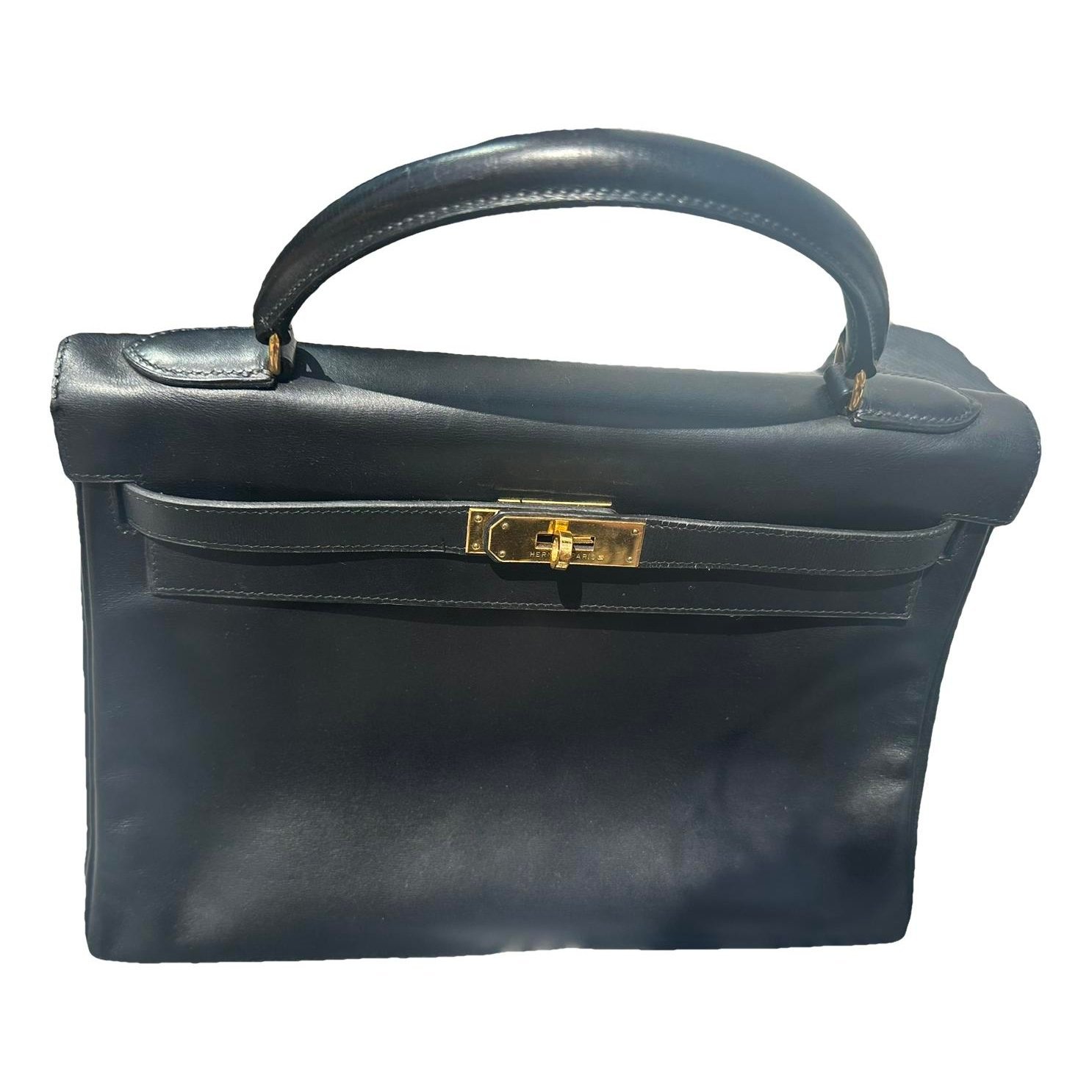 Kelly 32 leather handbag