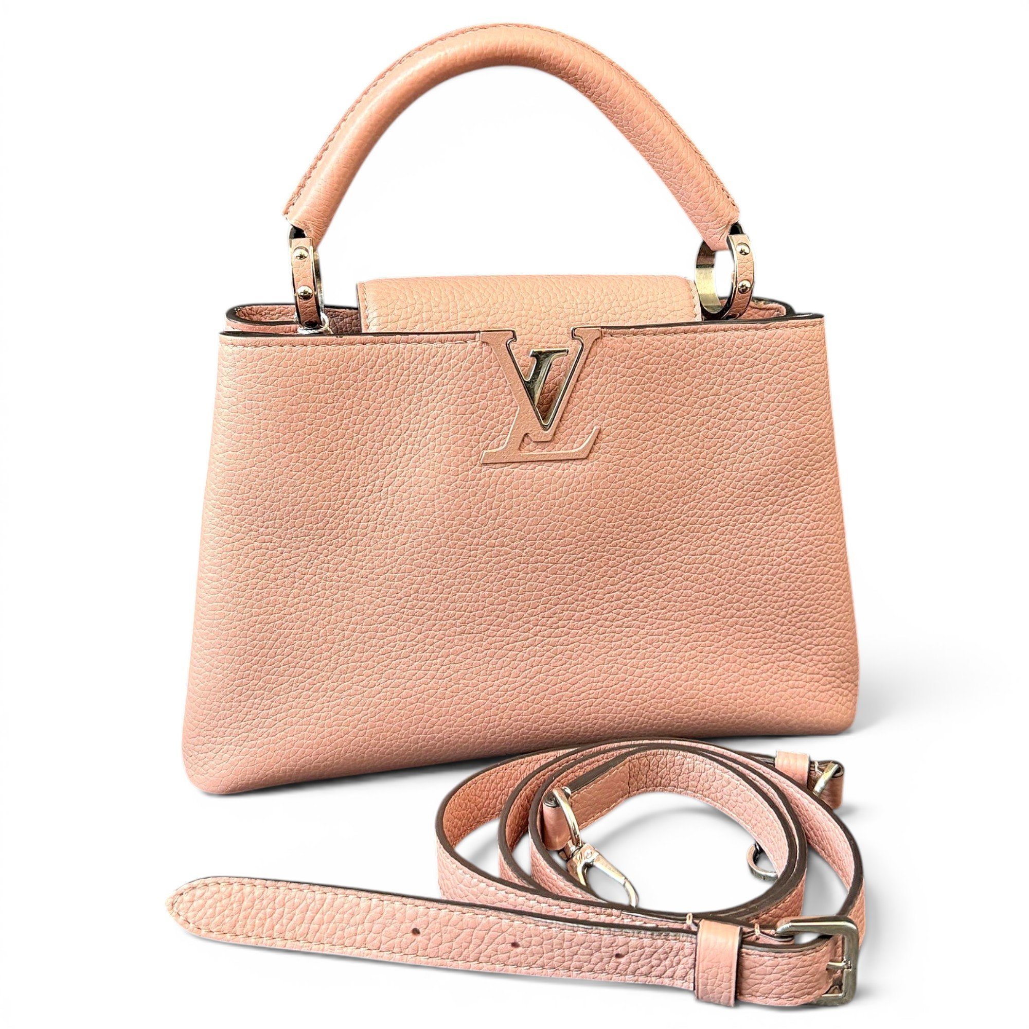 Capucines leather handbag