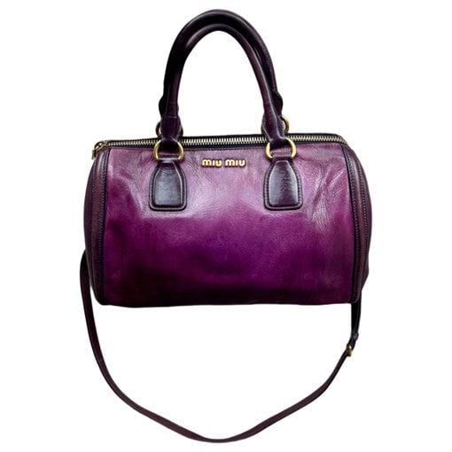 Vitello leather bowling bag