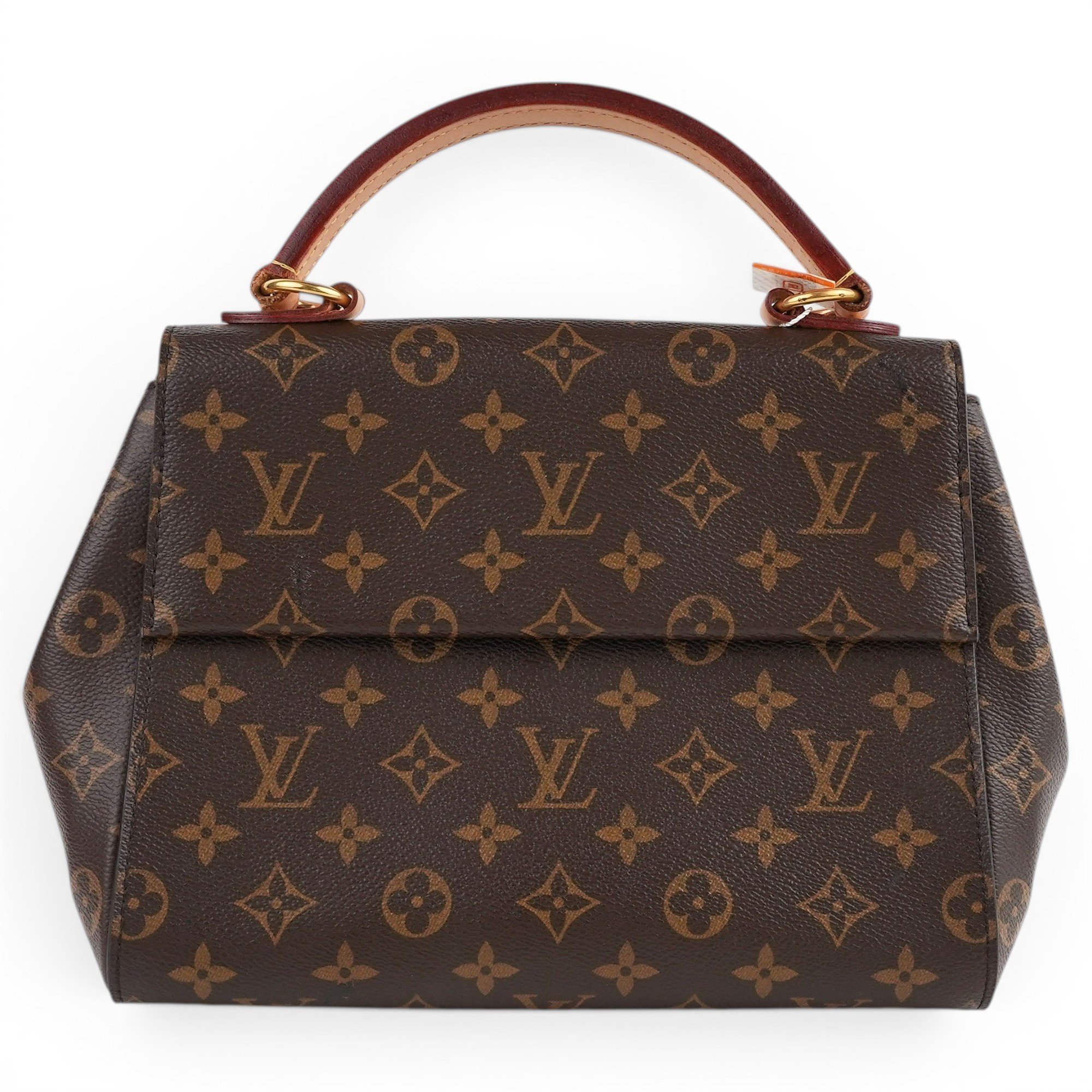 Patent leather handbag
