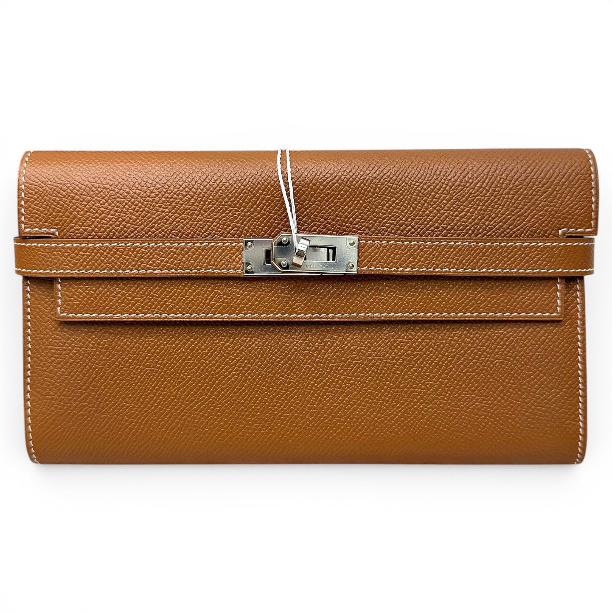 Kelly to go leather clutch bag