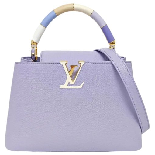 Capucines leather handbag