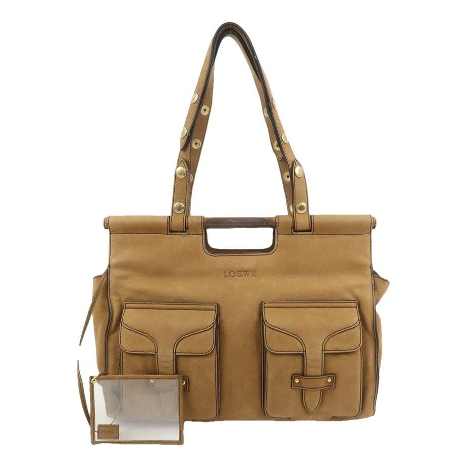 Leather handbag