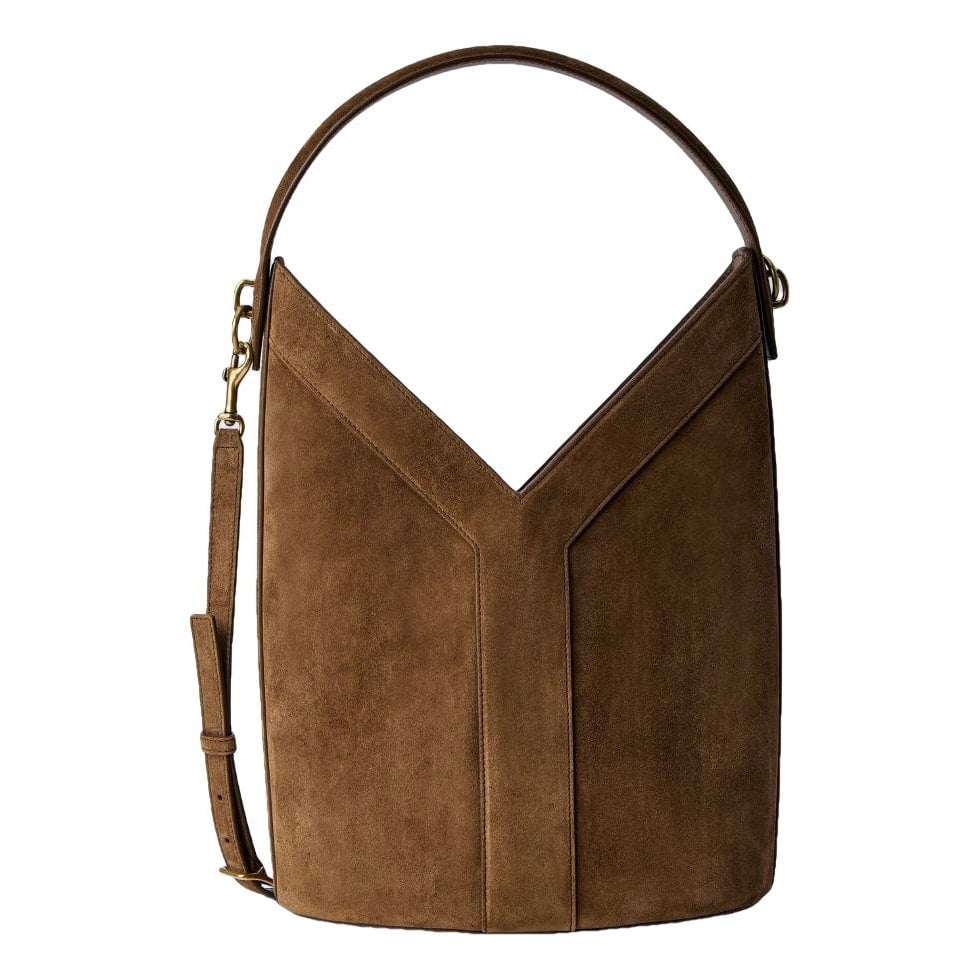 Y leather crossbody bag