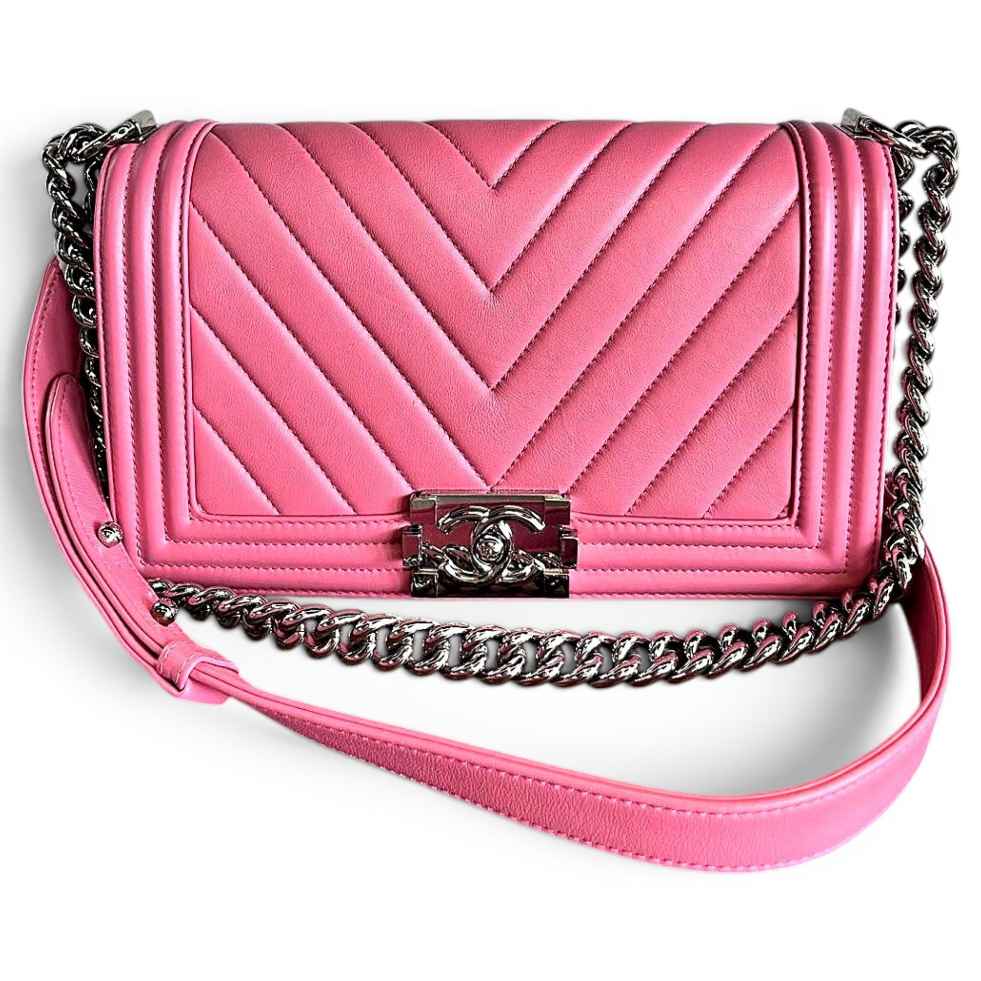 Boy leather crossbody bag