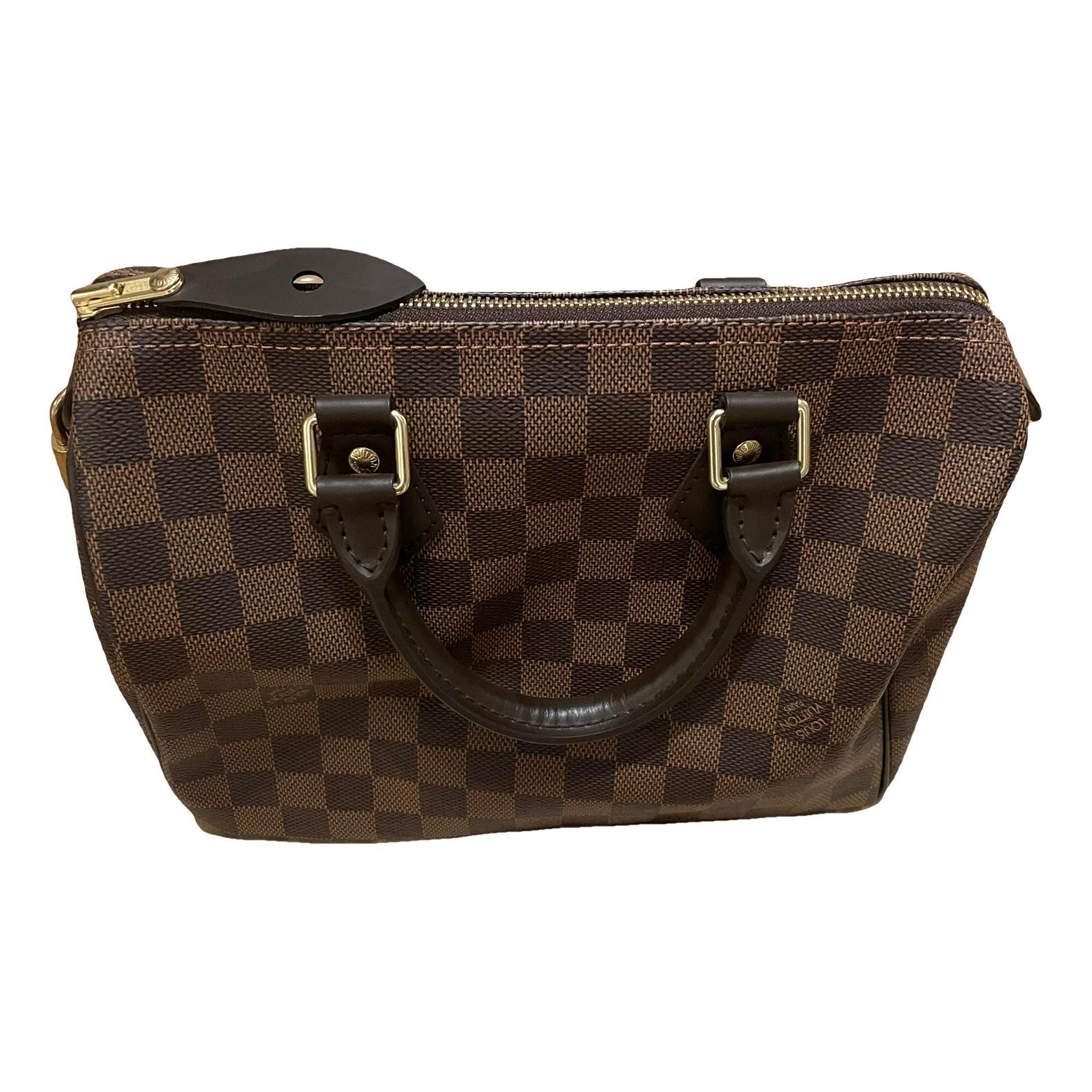 Speedy leather handbag