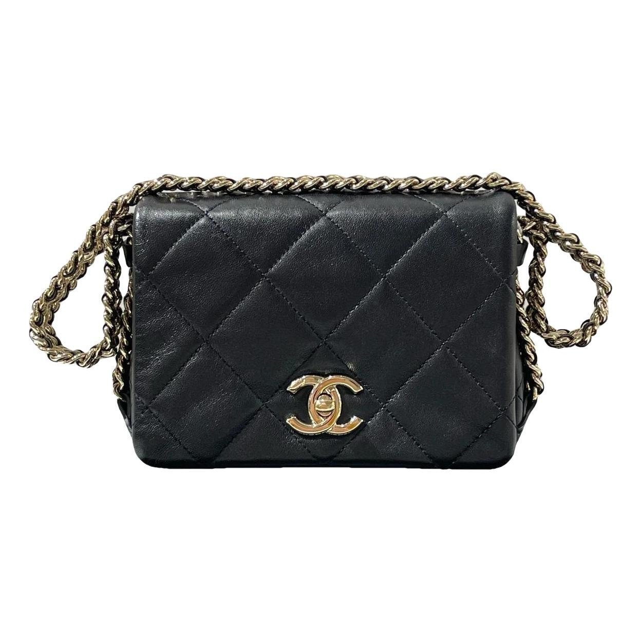Leather mini bag
