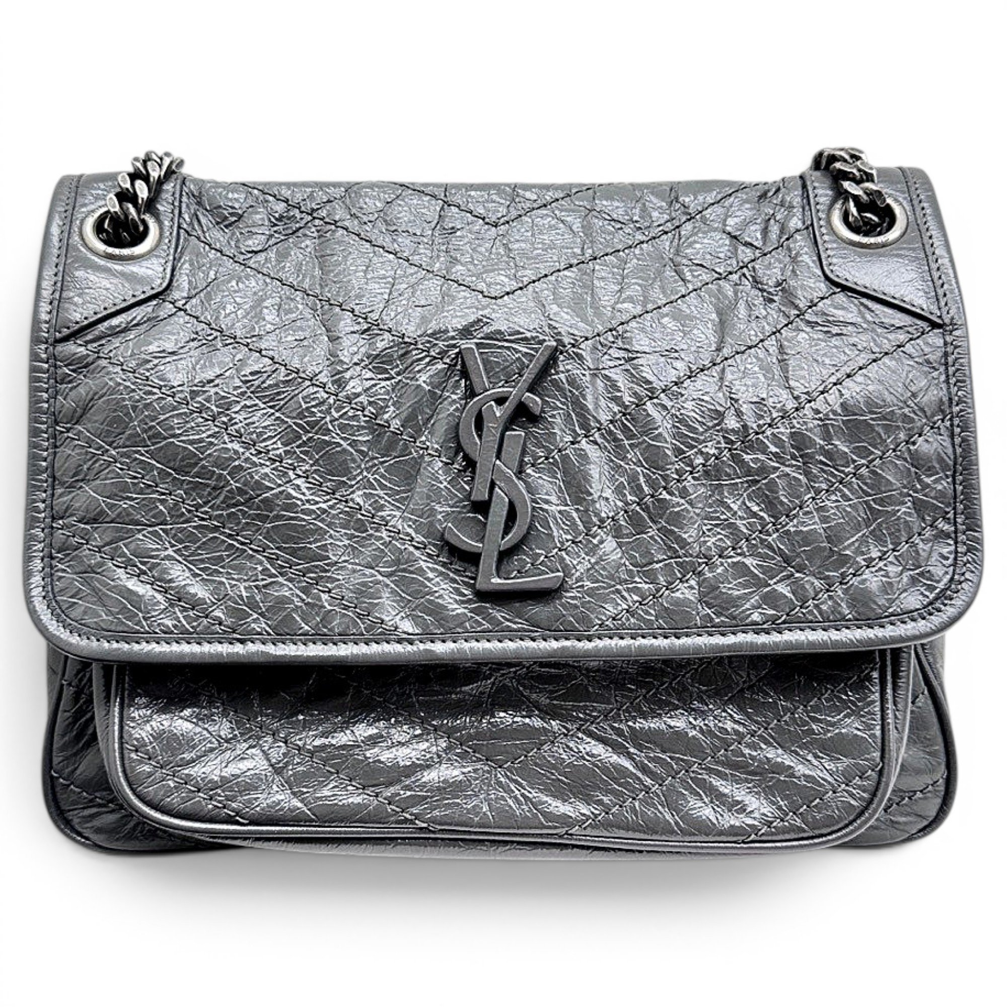 Niki leather crossbody bag