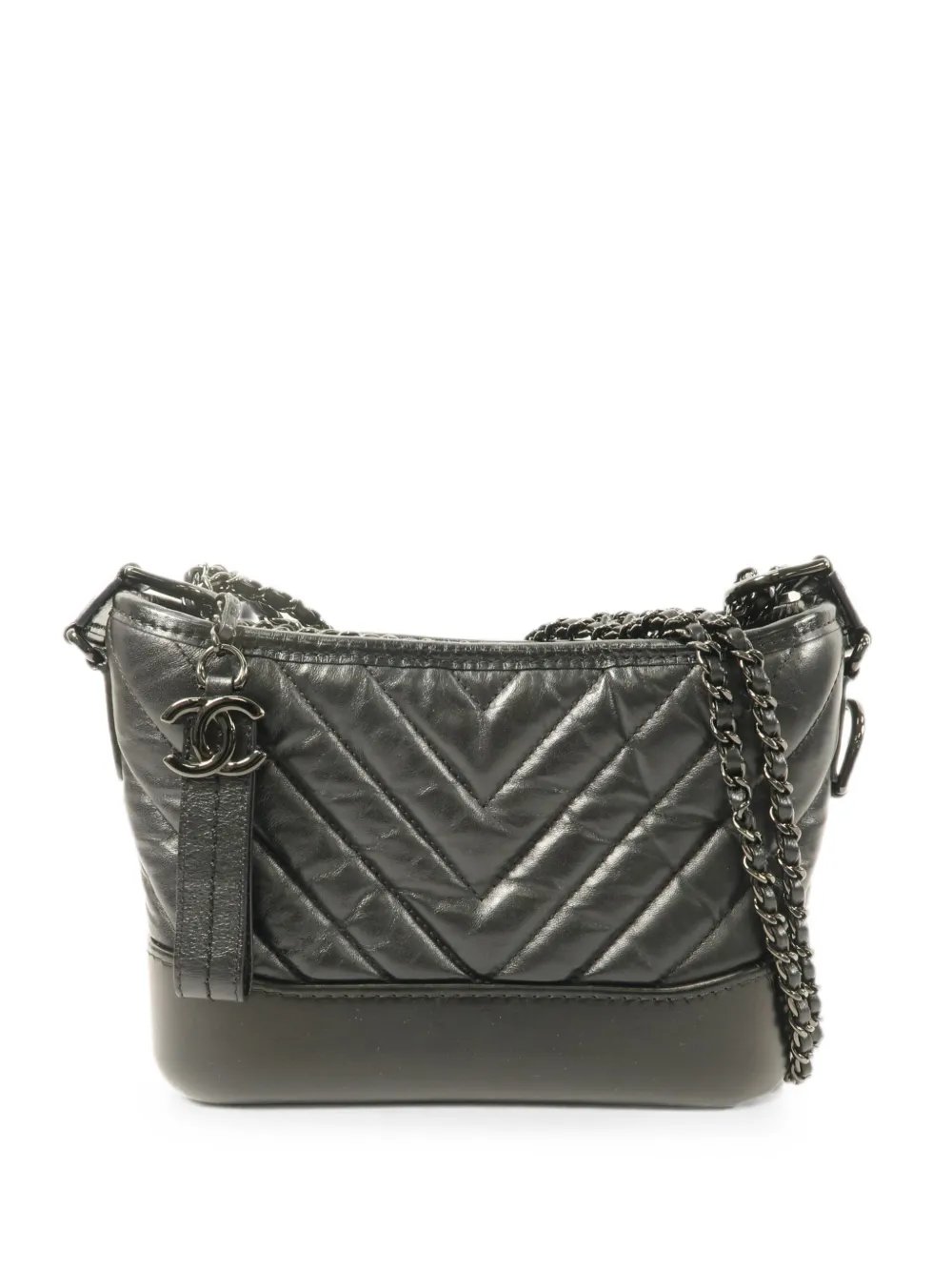 small Gabrielle chevron-quilted shoulder bag