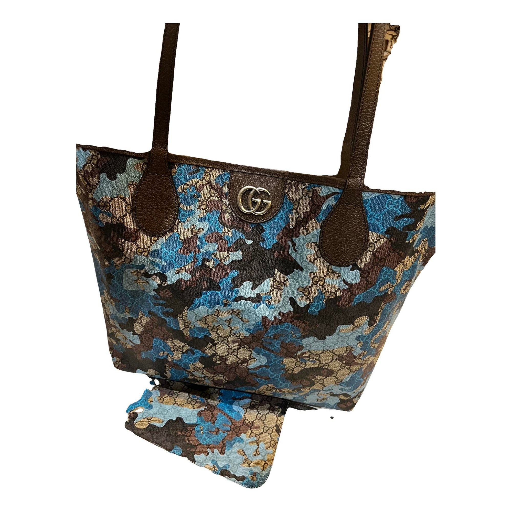 Leather tote