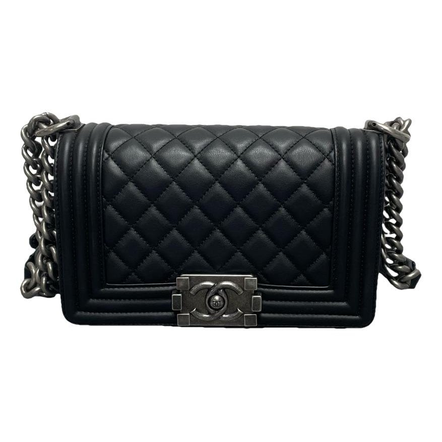 Boy leather crossbody bag