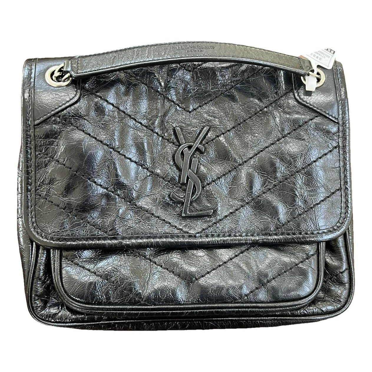 Niki leather crossbody bag