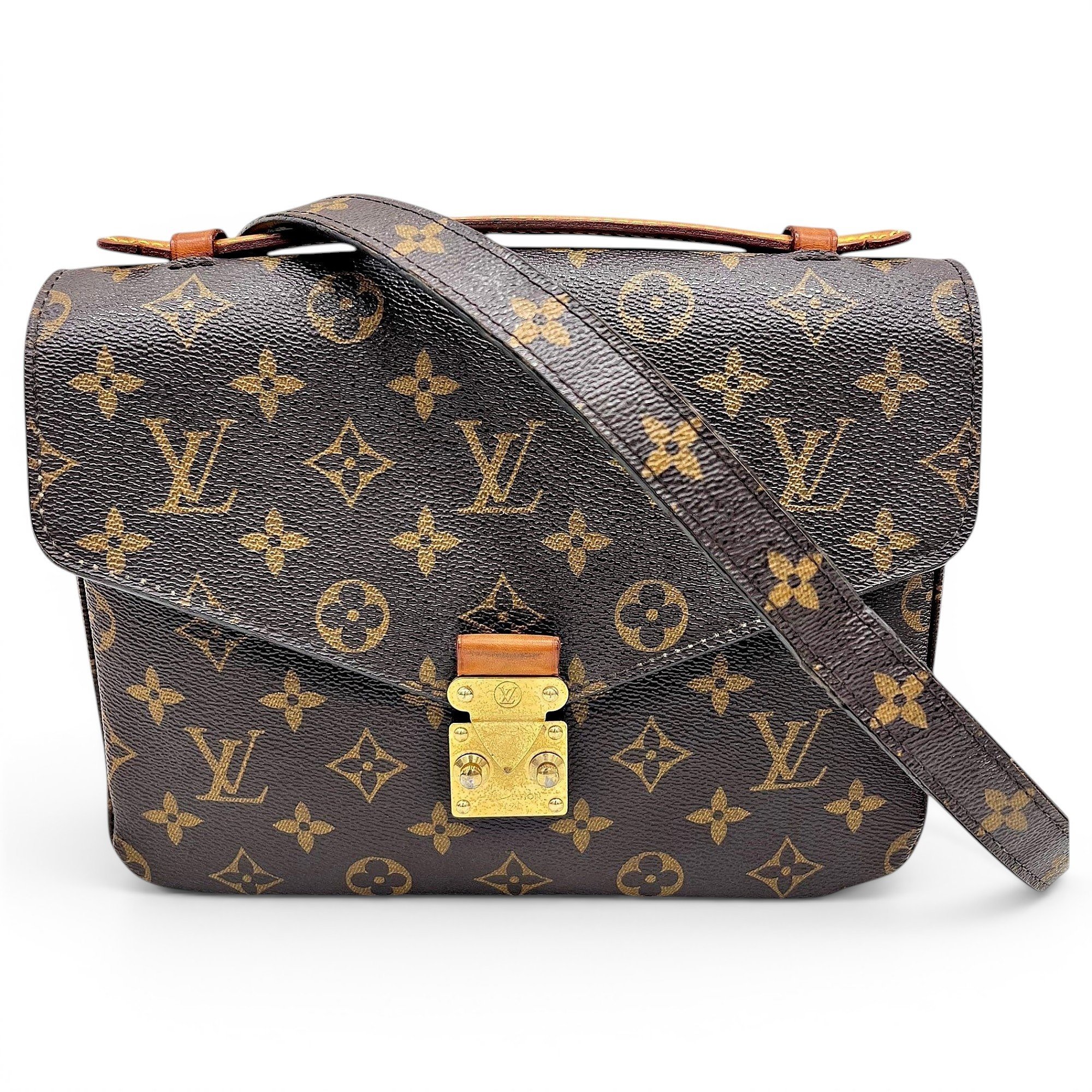 Metis leather crossbody bag