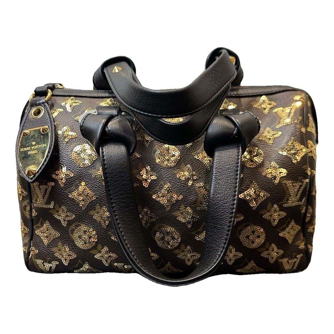 Speedy leather handbag
