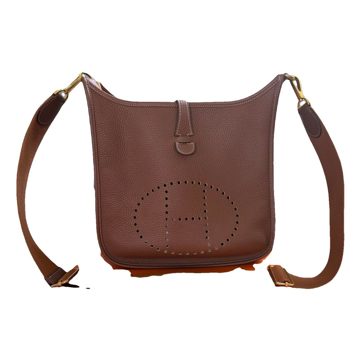 Evelyne leather crossbody bag
