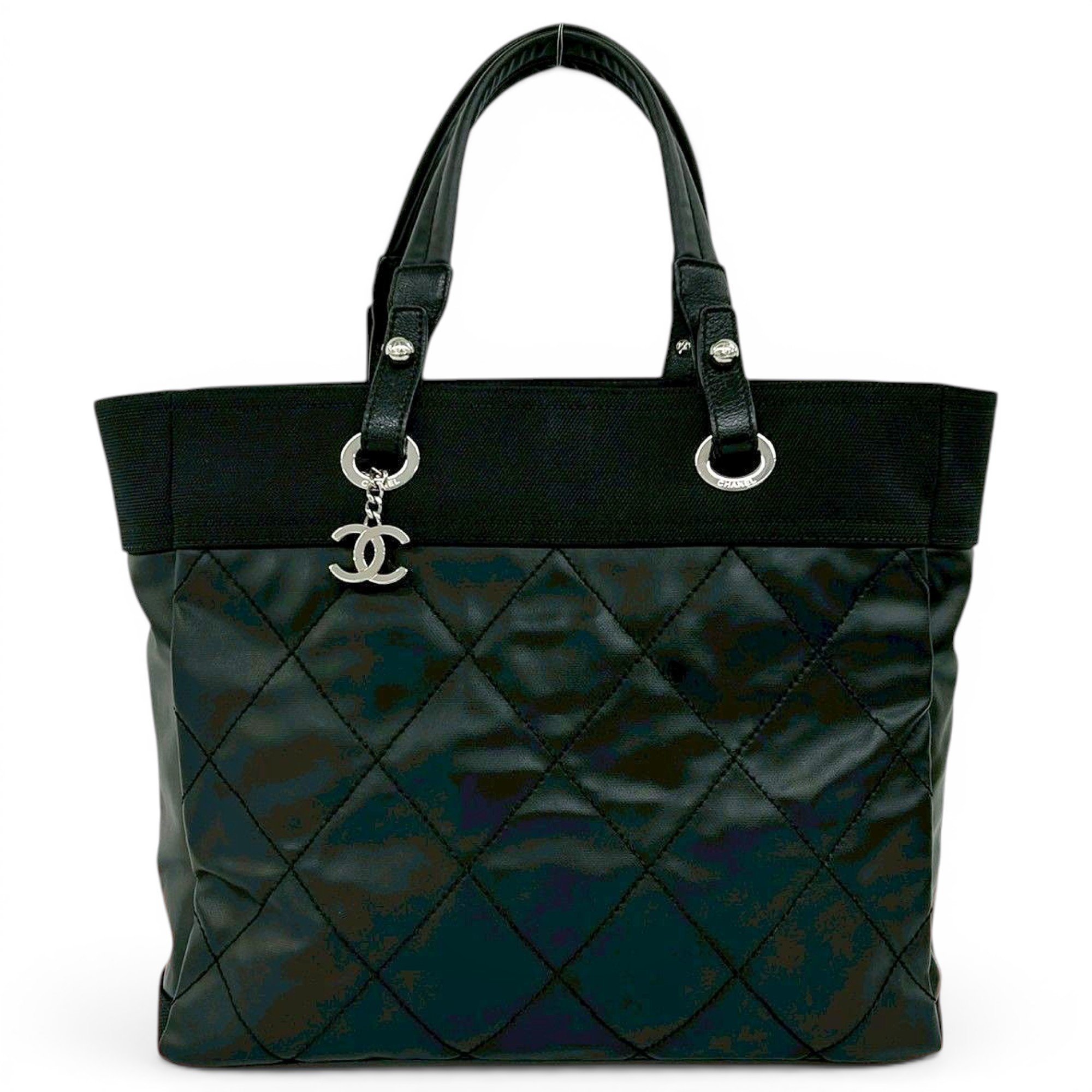 Leather tote