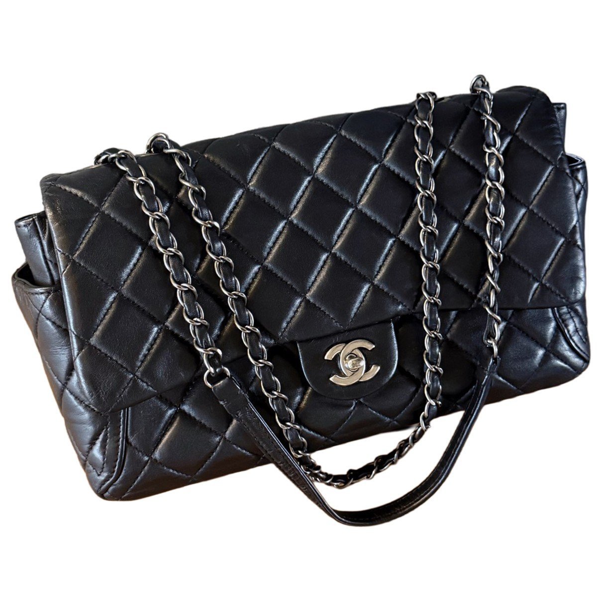 Leather tote