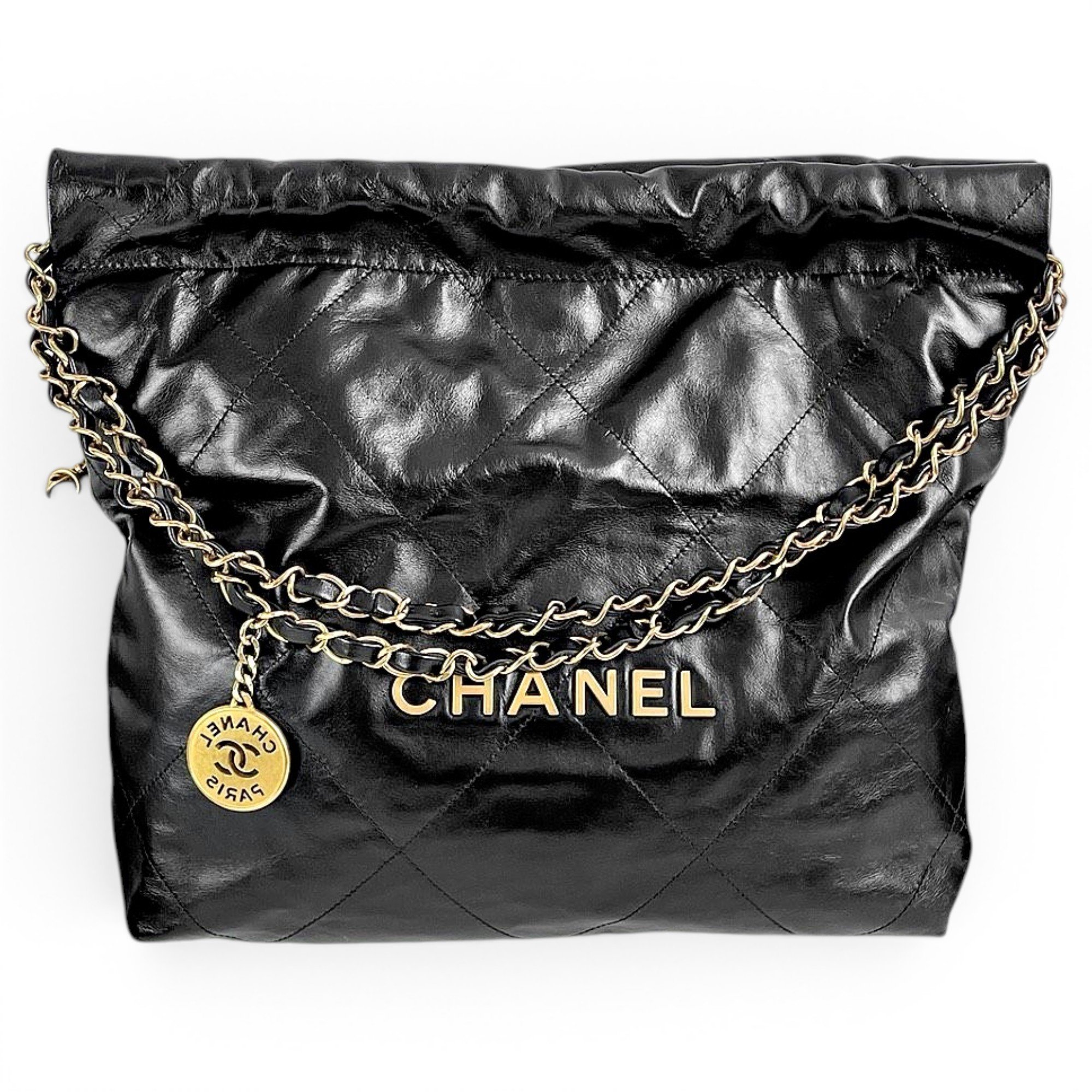 Chanel 22 leather handbag