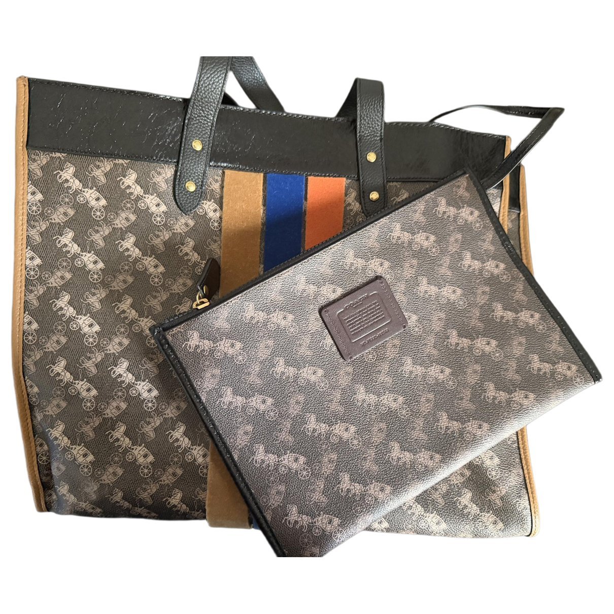 Leather handbag