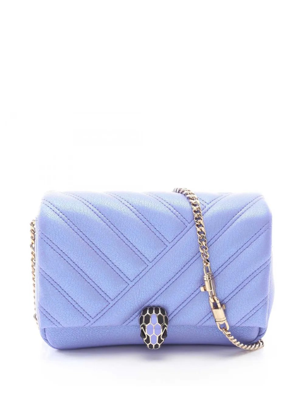 2010-2026 Leather Serpenti Cabochon Chain crossbody bag