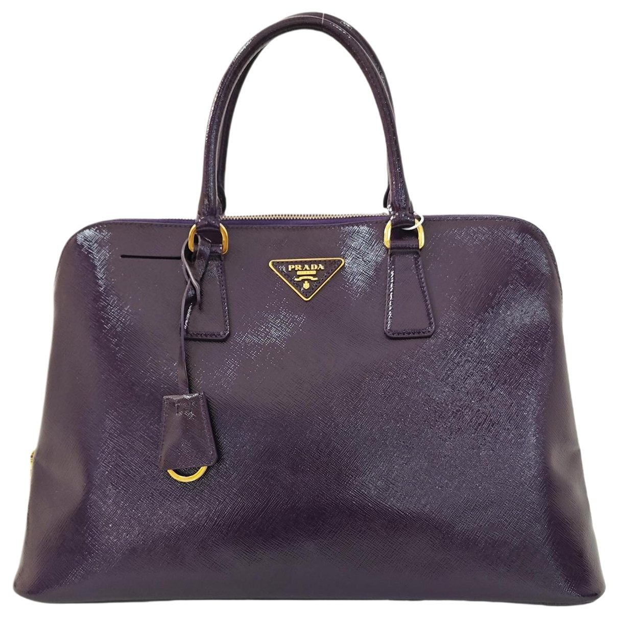 Promenade leather handbag