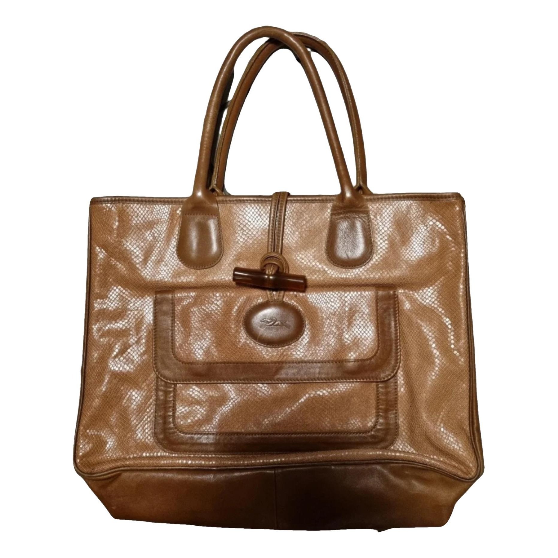 Leather handbag
