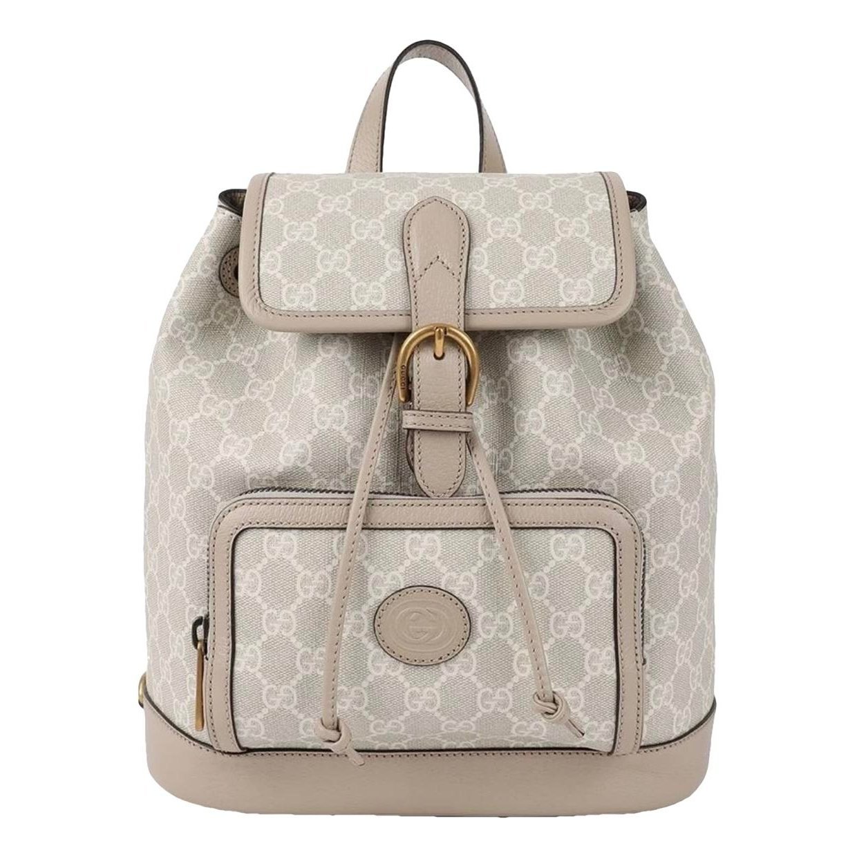 Leather backpack