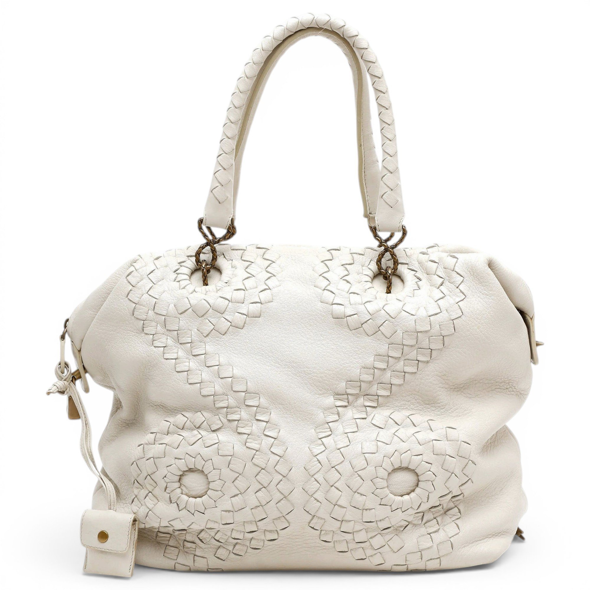 Leather tote
