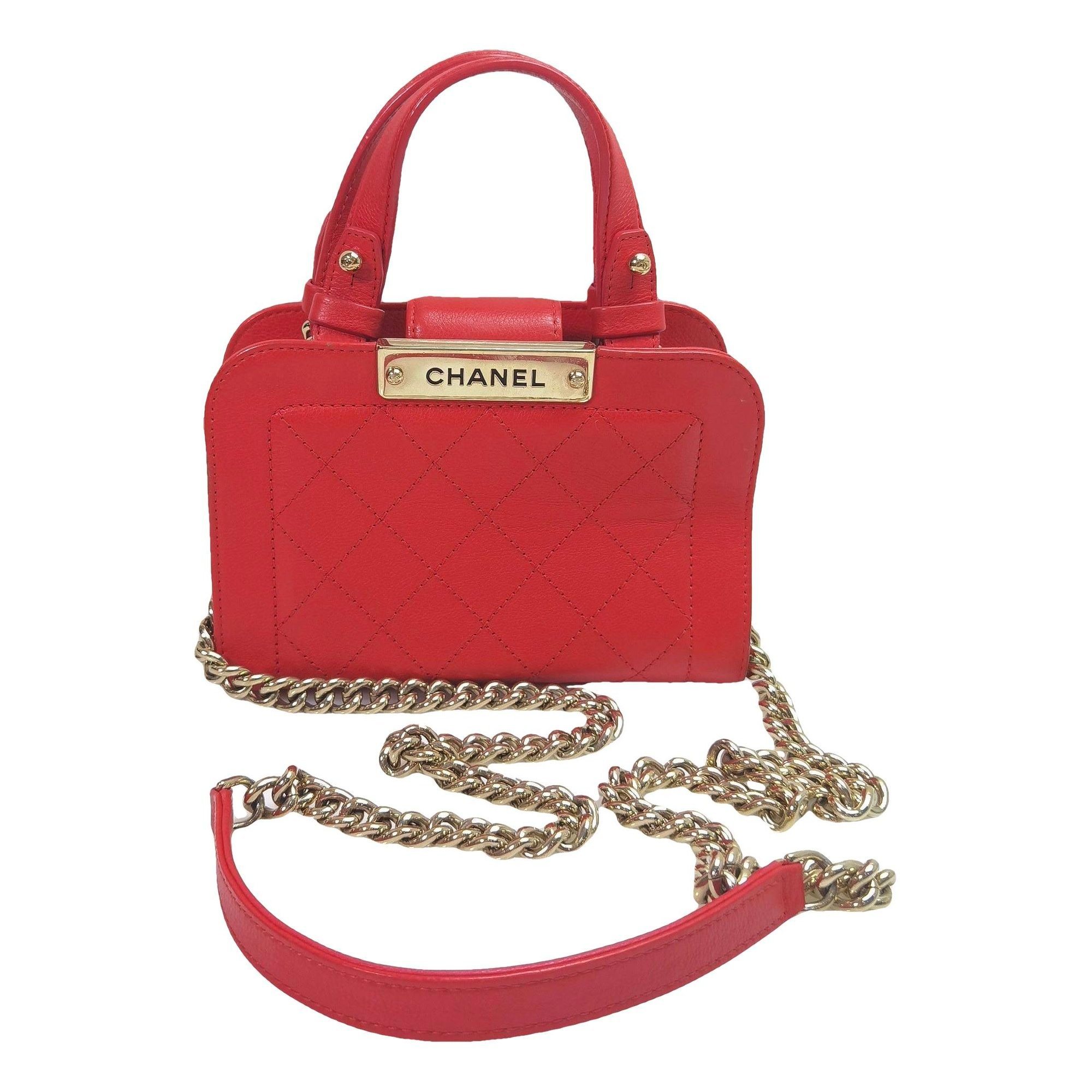 Leather crossbody bag