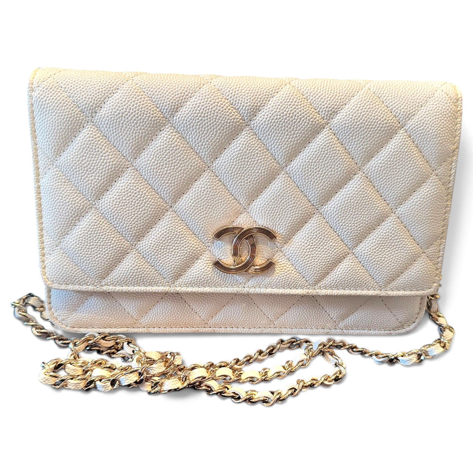Wallet On Chain Timeless/Classique leather crossbody bag