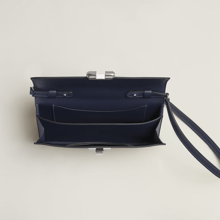 Bleu Nuit Charniere to Go Pouch