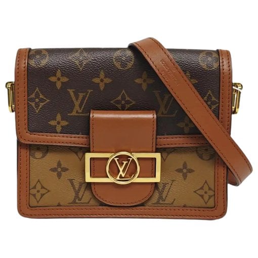 Dauphine leather mini bag