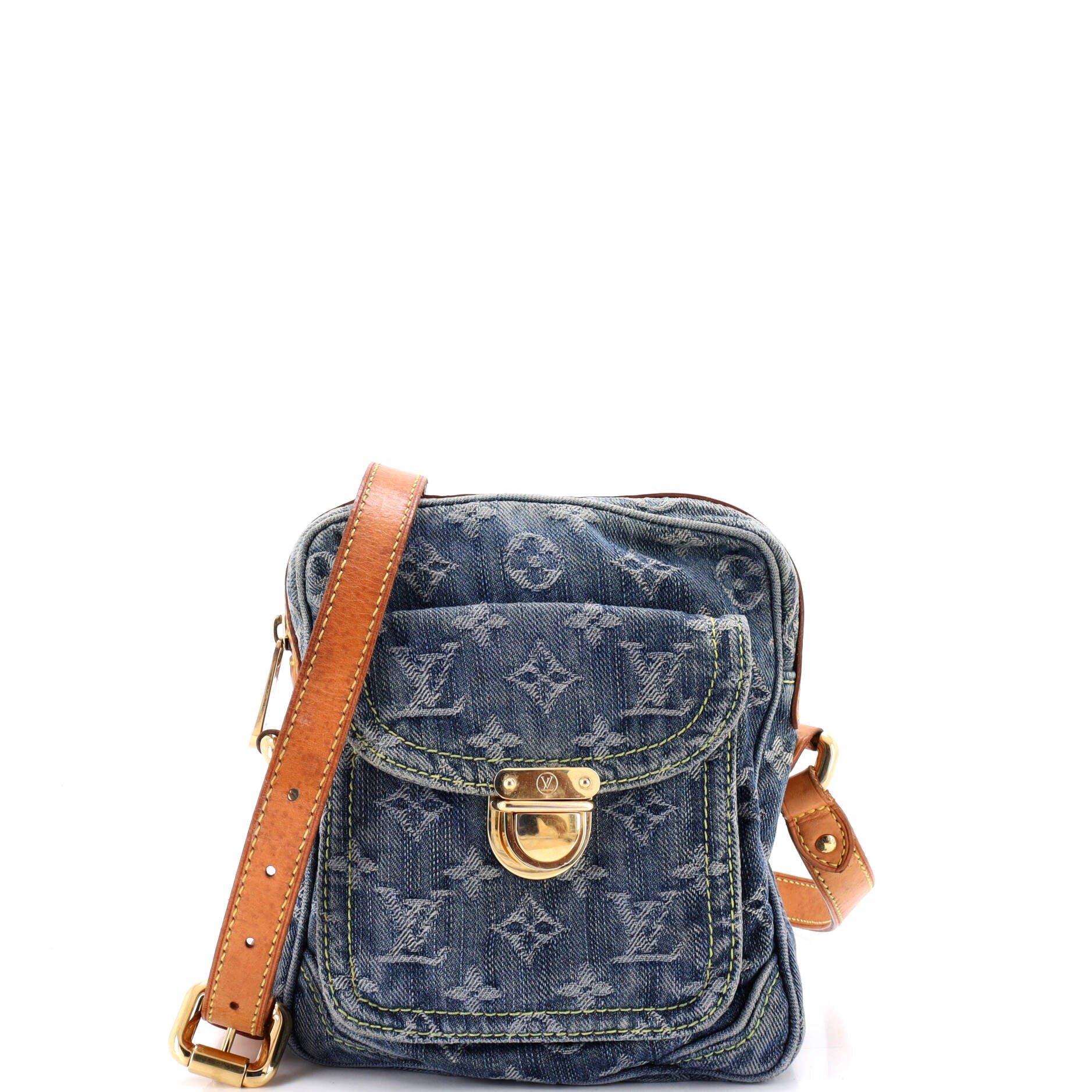 Camera Bag Monogram Denim