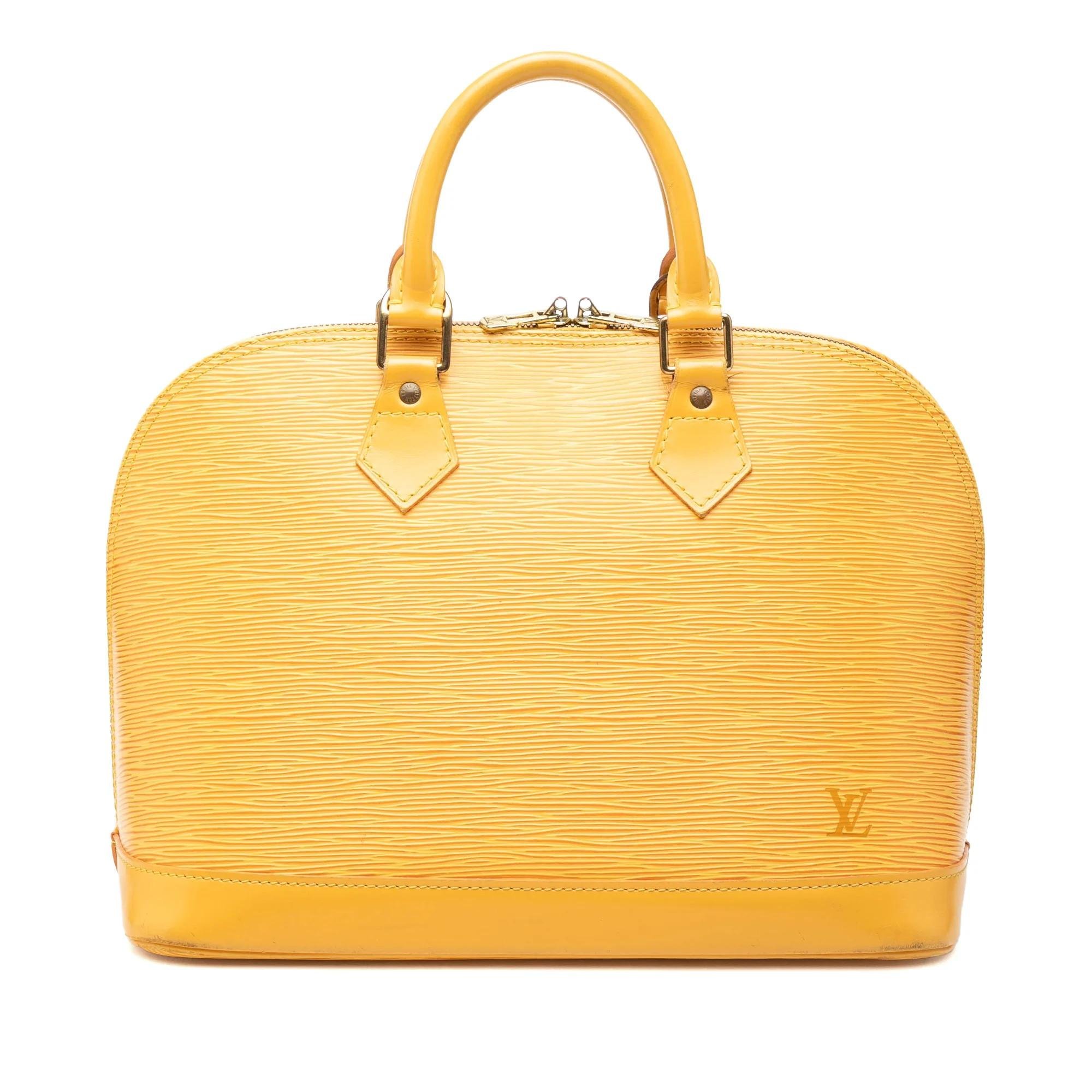 Alma leather handbag
