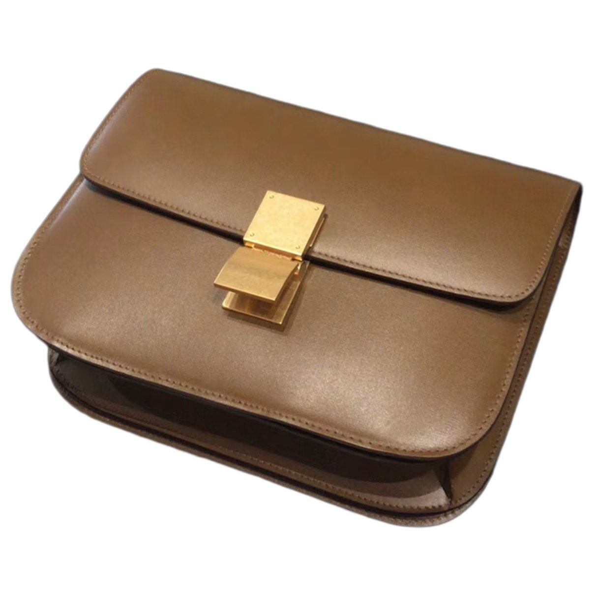 Classic leather crossbody bag