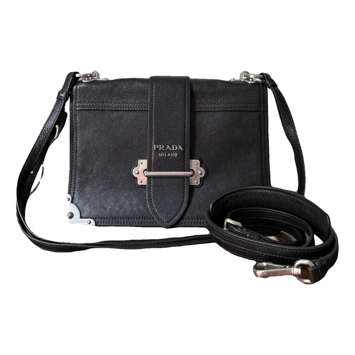 Cahier leather crossbody bag