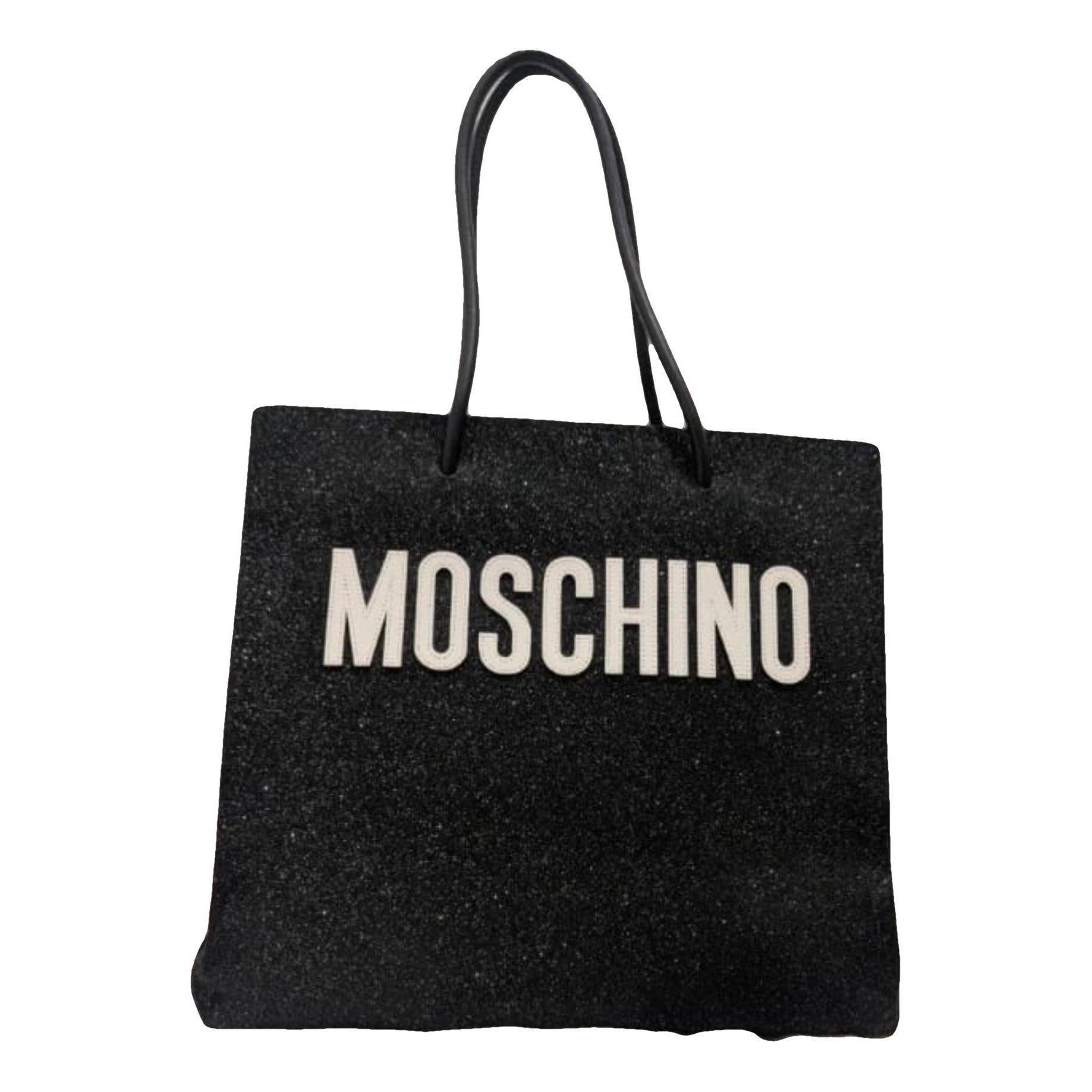 Moschino Leather tote