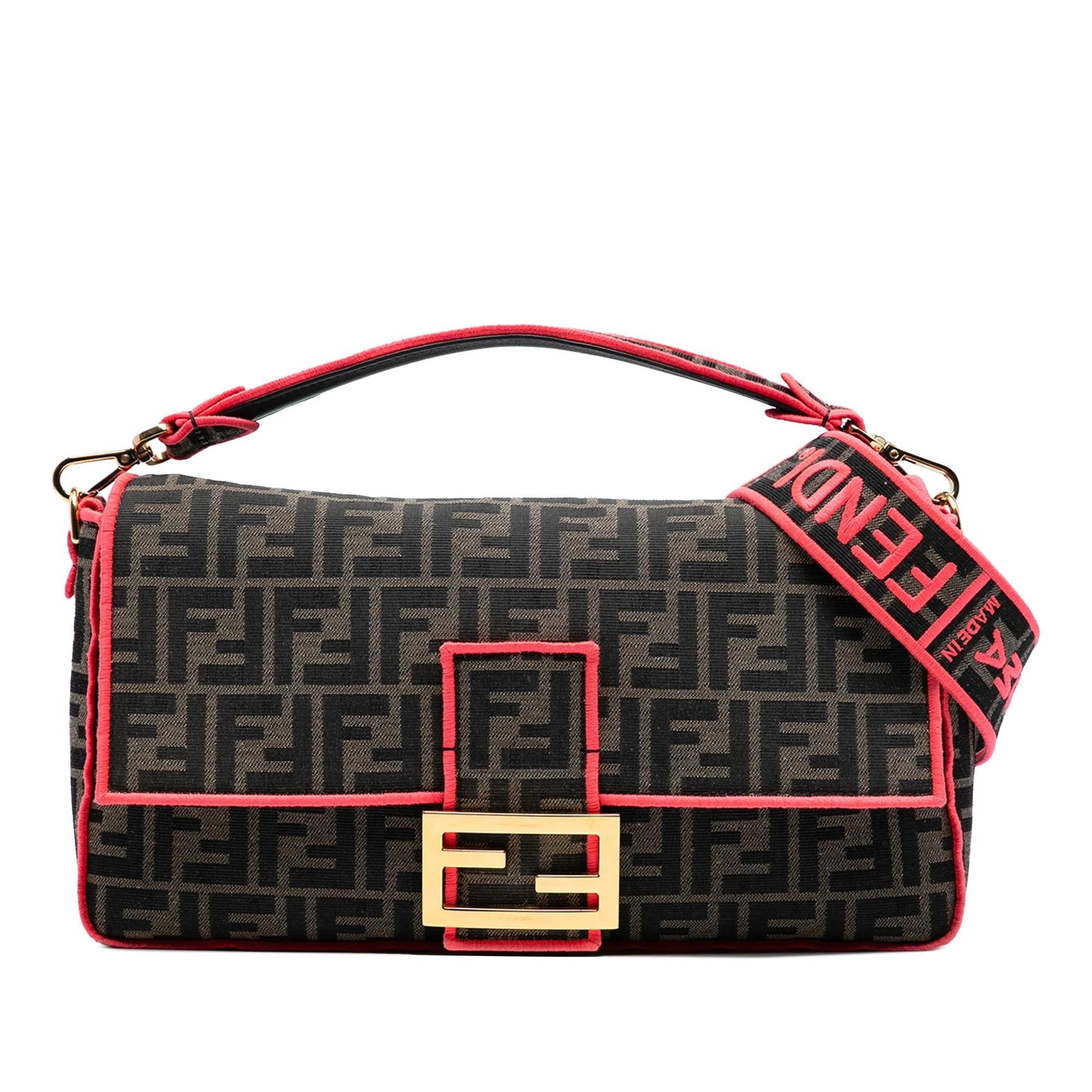 Fendi Baguette leather satchel