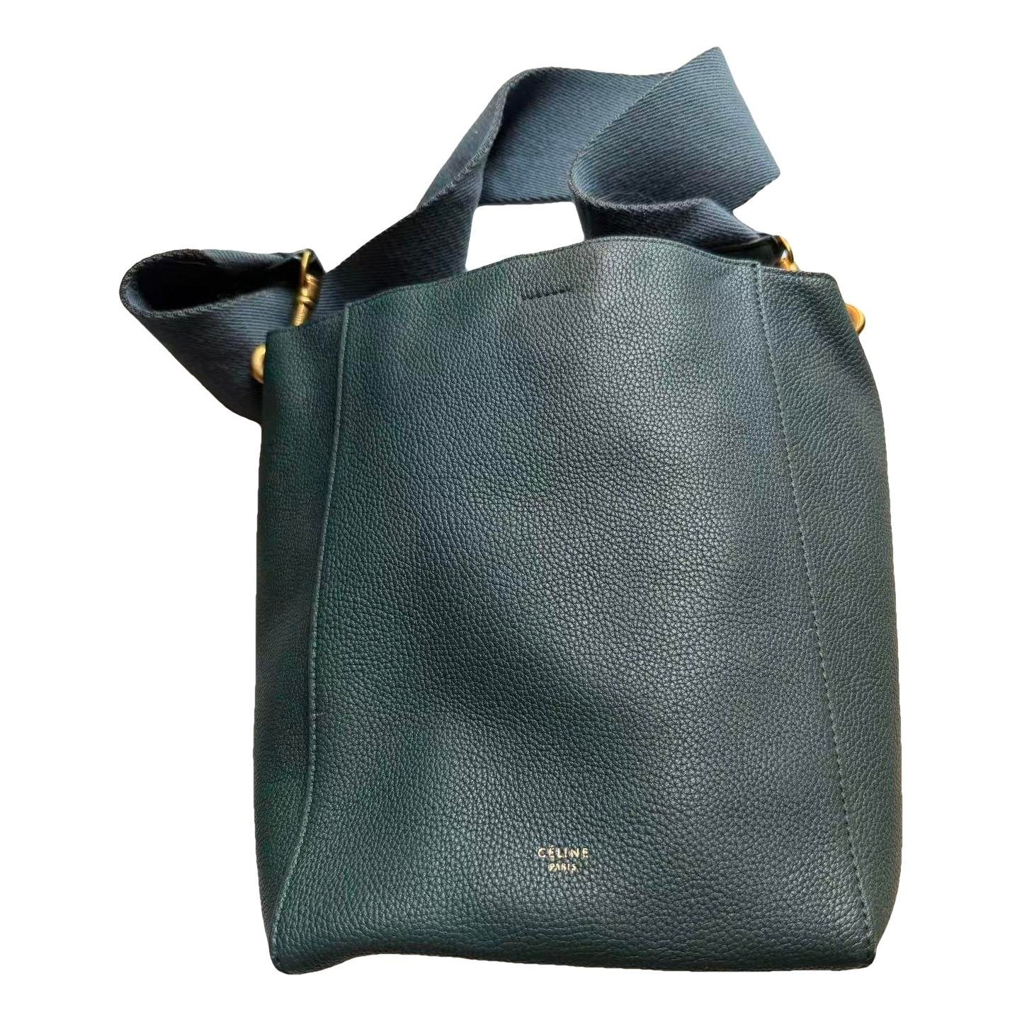 Seau Sangle leather handbag