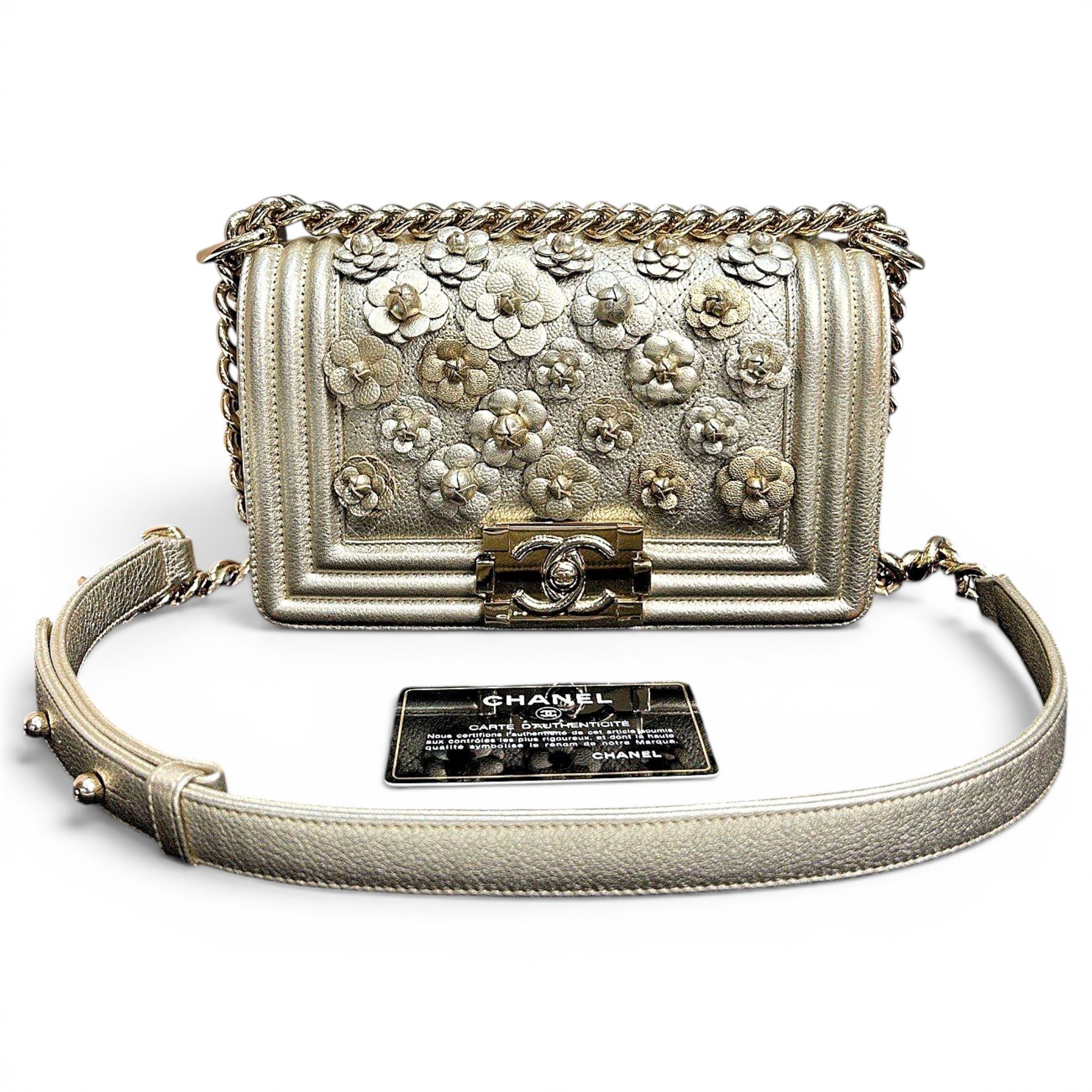 Boy leather crossbody bag