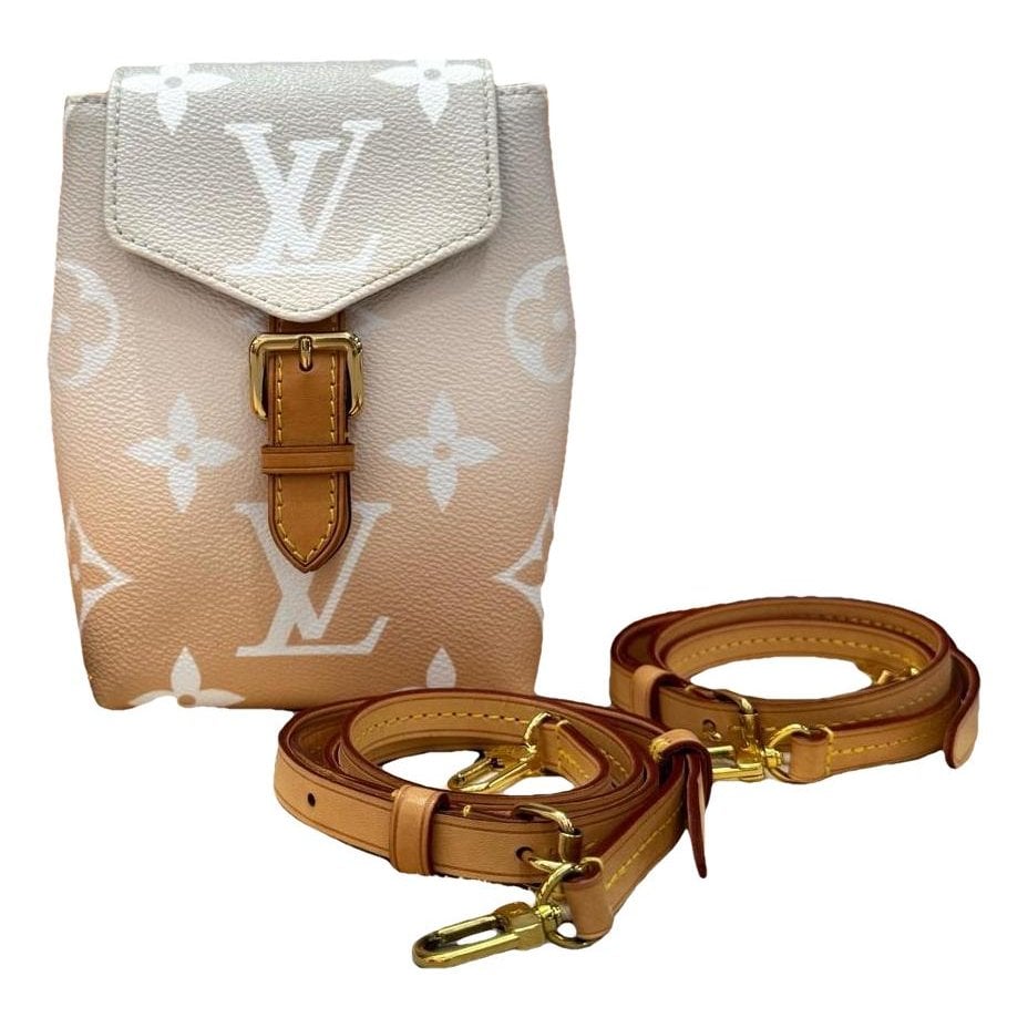 Leather backpack